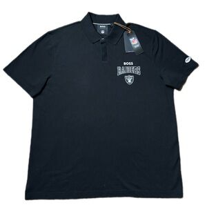 HUGO BOSS / MEN / CLOTHING / TOPS / SHIRTS| BLACK| SIZE: 3XL